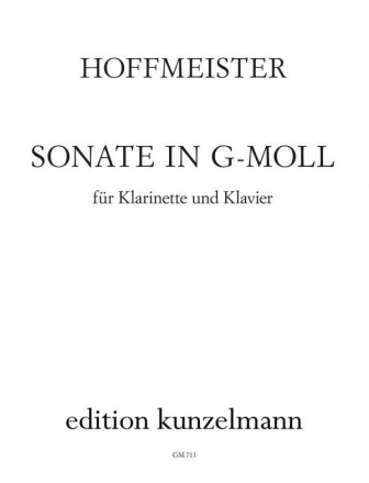 Sonate g-Moll fr Klarinette und Klavier