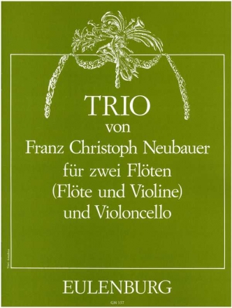 Trio fr 2 Flten und Violoncello Stimmen
