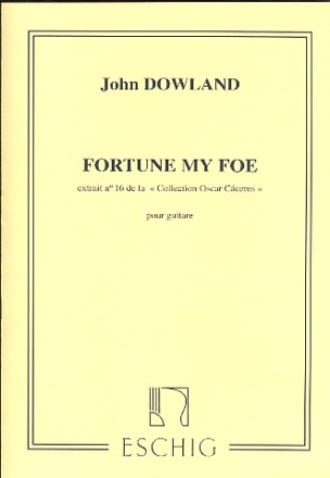 Fortune my Foe pour guitare