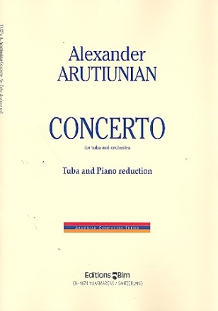 Concerto  for Tuba and Orchestra for tuba and piano