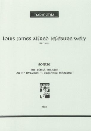 Sortie mi bemol majeur pour orgue extrait du L'organiste moderne vol.11