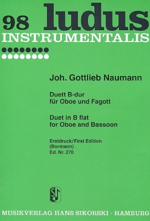 Duett B-Dur fr Oboe und Fagott