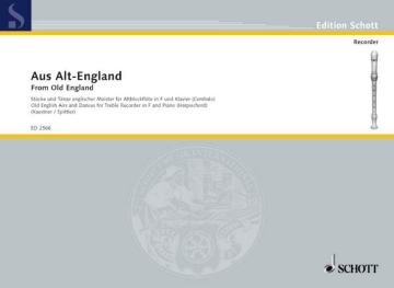 Aus Alt-England fr Alt-Blockflte und Klavier (Cembalo)