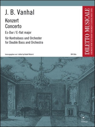 Konzert Es-Dur fr Kontraba und Orchester fr Kontraba und Klavier