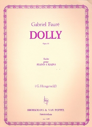 Dolly op.56 Suite pour piano à 4 mains