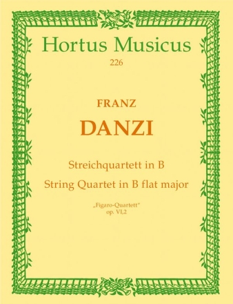 Streichquartett B-Dur op.6,2 Stimmen