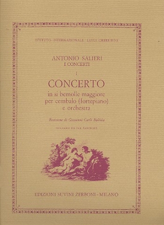 Concerto si bemolle maggiore per cembalo (pf) e orchestra riduzione per 2 pianoforti