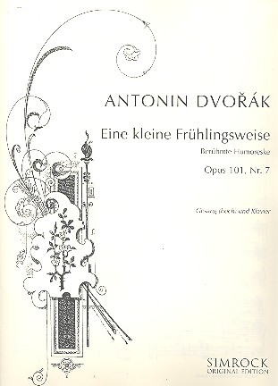 Eine kleine Frhlingsweise op.101,7 - Humoreske fr hohe Singstimme und Klavier