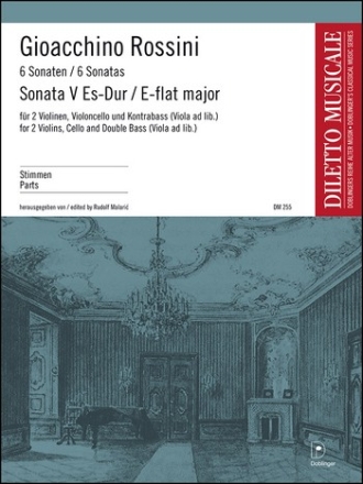 Sonate Es-Dur Nr.5 fr Streicher Stimmen (1-1-1-1-1)