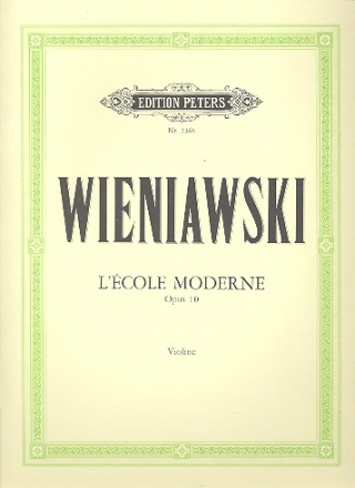 L'cole moderne op.10 fr Violine