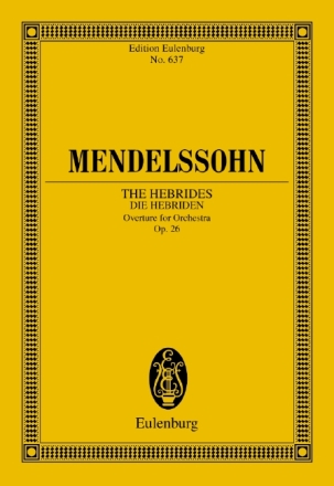 Die Hebriden op.26 fr Orchester Studienpartitur