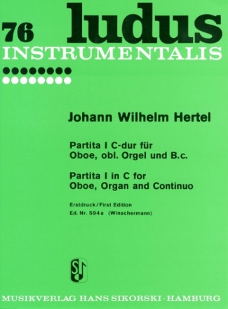 Partita C-Dur Nr.1 fr Oboe, Orgel und Bc