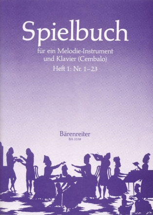 Spielbuch Band 1 (Nr.1-23) fr Flte und Tasteninstrument