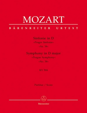 Sinfonie D-Dur Nr.38 KV504 (Prager Sinfonie) fr Orchester Partitur