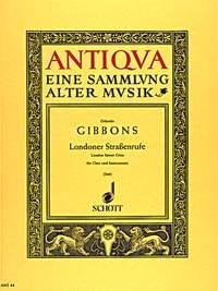 Londoner Straenrufe fr gemischten Chor (SSATB) mit Streichern Partitur