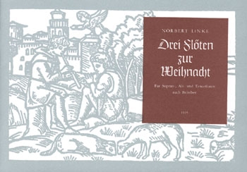 Drei Flten zur Weihnacht  fr Sopran-, Alt- und Tenorflten nach Belieben Partitur