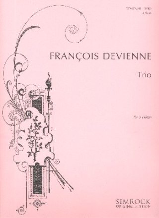 Trio B-Dur Nr.5 op.66 fr 3 Flten Partitur und Stimmen