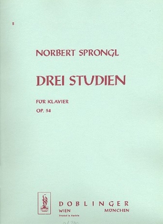 3 Studien op.54 fr Klavier