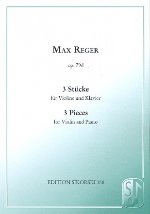 3 Stcke op.79d fr Violine und Klavier
