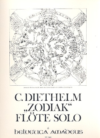 Zodiak op.140 12 Konstellationen mit Prolog und Epilog fr Flte solo
