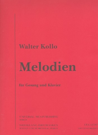 Walter-Kollo-Melodien: fr Gesang und Klavier
