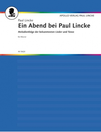 Ein Abend bei Paul Lincke - Potpourri fr Klavier mit Text