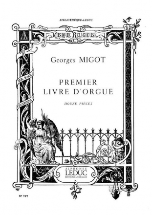 LE PREMIER LIVRE D' ORGUE  BQ