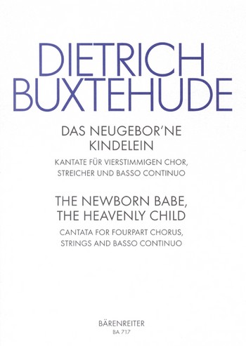 Das neugeborene Kindlein fr gem Chor und Bc Partitur