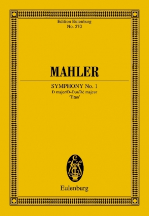 Sinfonie D-Dur Nr.1 fr Orchester Studienpartitur