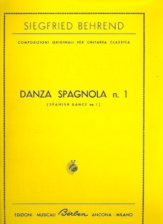 Danza spagnola fr Gitarre