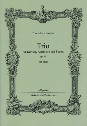Trio op.43 fr Klavier, Klarinette und Fagott Stimmen