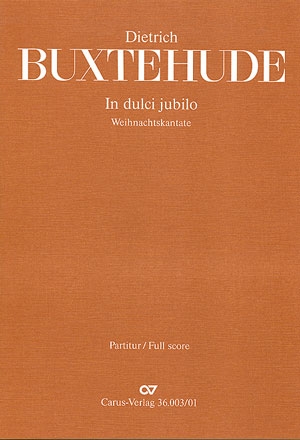In dulci jubilo BuxWV52  fr 3 Singstimmen (SAB), 2 Violinen und Bc Partitur