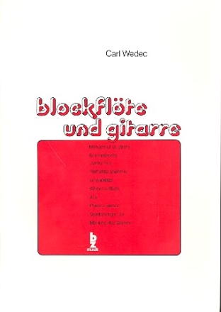 Blockflte und Gitarre  