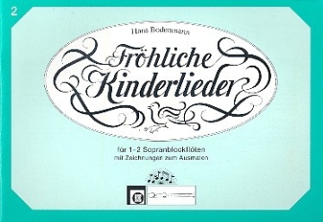 Frhliche Kinderlieder Band 2 fr 1-2 Sopranblockflten