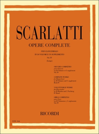 Opere complete per clavicembalo vol.4 sonate nos.151-200
