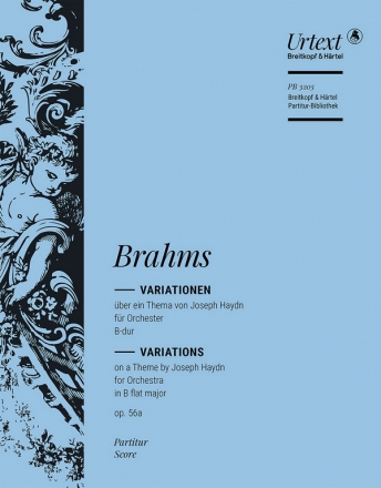 Variationen ber ein Thema von Joseph Haydn op.56a fr Orchester Partitur