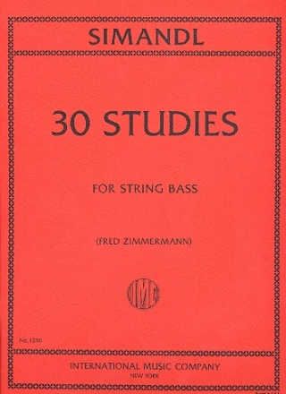 30 Studies for string bass