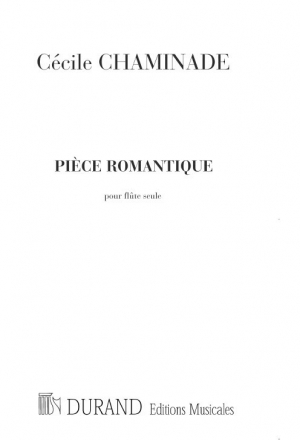 Pice romantique op.9 pour flte seule