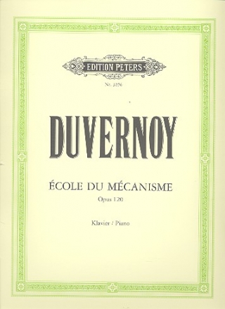 Ecole du mechanisme op.120 fr Klavier