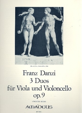 3 Duos op.9 Band 2 fr Viola und Violoncello Stimmen