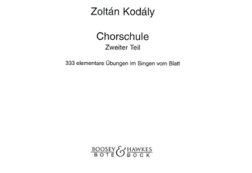 Chorschule Band 2 fr Kinderchor 333 elementare bungen