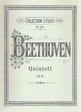 Quintett op.16 fr Oboe, Klarinette, Horn und Fagott Partitur und Stimmen