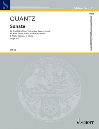 Sonate h-Moll fr Flte (Oboe, Violine) und Basso continuo