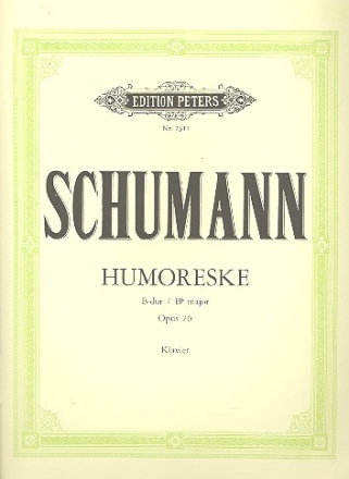 Humoreske B-Dur op.20 für Klavier