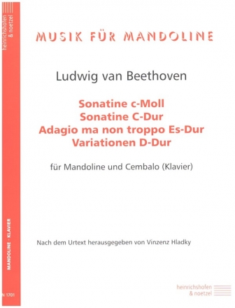 Musik fr Mandoline fr Mandoline und Cembalo (Klavier)