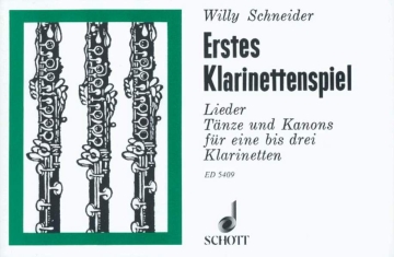 Erstes Klarinettenspiel fr 1-3 Klarinetten Spielpartitur