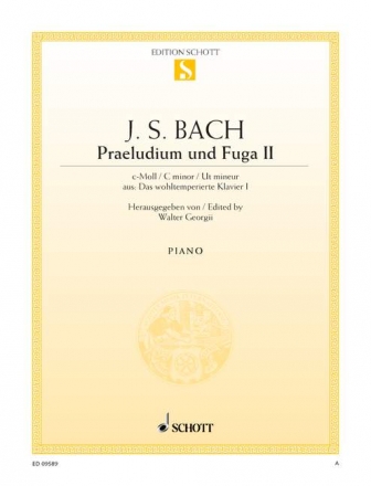 Prludium und Fuge c-Moll Nr.2 BWV847 fr Klavier