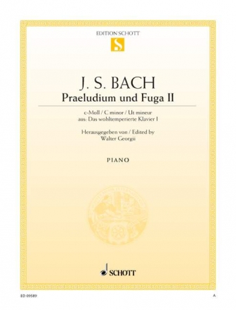Prludium und Fuge c-Moll Nr.2 BWV847 fr Klavier
