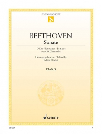Sonate D-Dur op.28 fr Klavier
