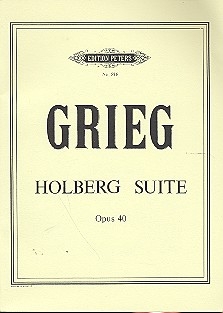 Aus Holbergs Zeit op.40 fr Streichorchester Studienpartitur